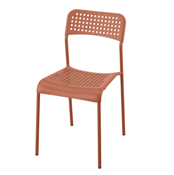 Стілець кухонний, стул, червонувато-коричневий, IKEA SANDSBERG 606.054.26