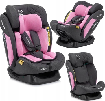 Детское автокресло Sesttino Secure Pro Pink 0-36 кг