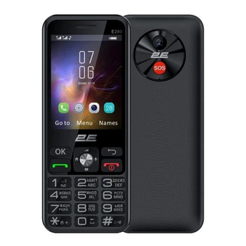 Мобильный телефон 2e e280 2025 Black (694743656220)