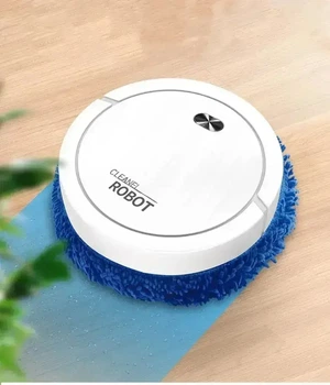 Пылесос-робот круглый аккумуляторный 3 в 1 Vacuum 8088 cleaner 1800 Pa 2200 мАч