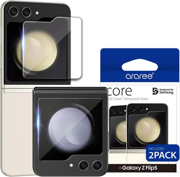 Захисне скло Araree Core Glass 2 pack для Samsung Galaxy Flip 5 (AR30-01779A)