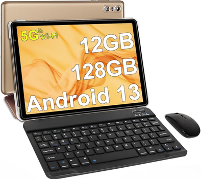 Планшет 10.1" Sebbe S22 6+6/128Gb 8 ядер Android 13 6000 mAh Золотий