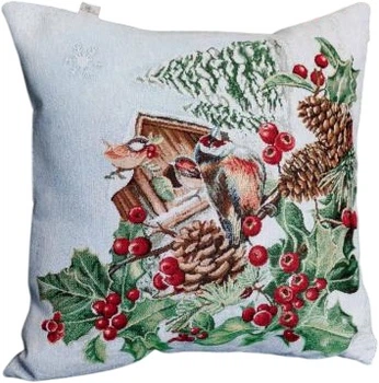 Подушка гобеленова Прованс Squirrel Пташка 45х45 см (41929)