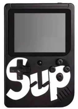 Портативная игровая приставка Sup Game Box 400 встроенных игр 8-bit чёрная