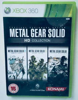 Диск для XBOX 360 - Metal Gear Solid HD Collection, английская версия, Б/У