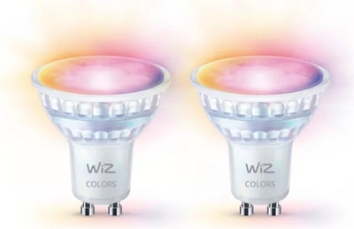 Smart żarówka WIZ Wi-Fi BLE 50W GU10 GLASS 922-65 RGB2PF/6 (872016907672300)