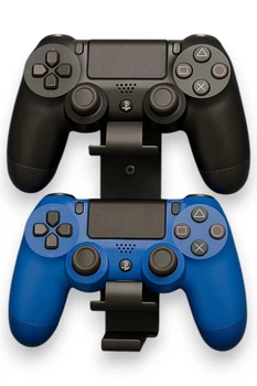 Настенный держатель 2в1 для геймпадов DualShock 4 и гарнитуры