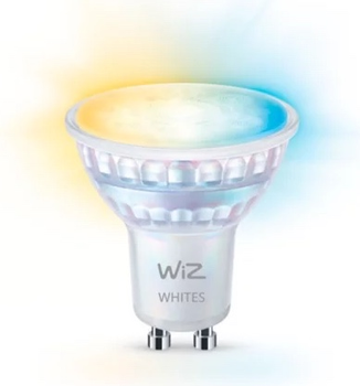 Smart żarówka WIZ Wi-Fi BLE 50W GU10 GLASS 927-65 TW 1PF/6 (872016907674700)