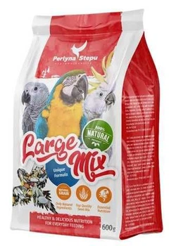 Корм зерносмесь Perlyna Stepu LARGE MIX для крупных попугаев 0,6 кг