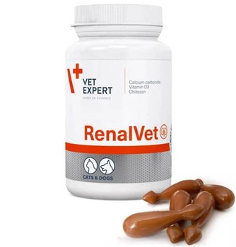 Пищевая добавка VetExpert RenalVet для поддержания функции почек 60 капсул
