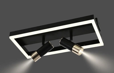 Люстра светодиодная INTEREES IS K38624-3 BK+FGD
