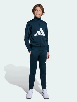Підлітковий спортивний костюм (толстовка + штани) для хлопчика Adidas Essentials JV9960 170-176 см Aurora Ivy (4068808419871)
