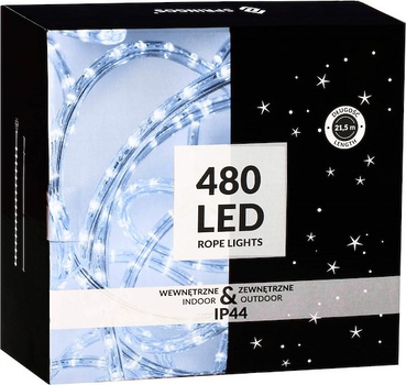 Kurtyna świetlna Springos CL4117 Wąż 480 LED Zimna biała (5907719465210)