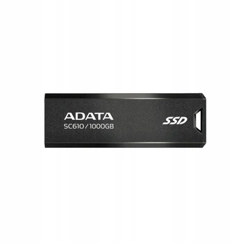 Портативний SSD ADATA SC610 1TB USB 3.2 550/500Mb/s Black (SC610-1000G-CBK/RD)
