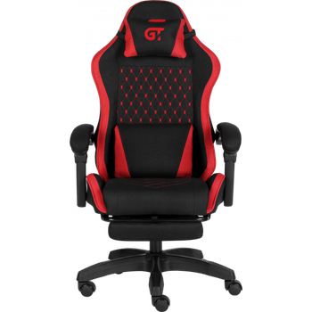 Геймерське крісло GT Racer X-2339 Fabric Black/Red