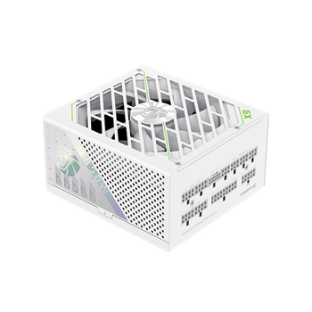 Блок питания модульный для ПК GameMax GX PRO 850G WH, ATX 3.1, 850W, 135 мм вентилятор, 80+ Gold, White