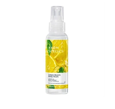 Лосьон-спрей для тела Avon Senses Lemon Burst Body Mist Цитрусовый заряд с ароматом лимона и базилика 100 мл