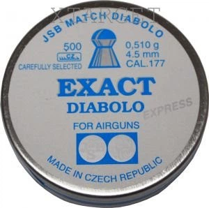 Пули пневм JSB Diablo Exact Express 4,52 мм 0,510 гр. (500 шт/уп)