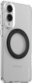 Etui CARE by PanzerGlass Feature Black Kickstand & QI do Samsung Galaxy S25 Edge Clear (PAN001151)