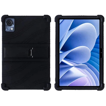 Детский чехол TPU Wave with Stand для Doogee T40 с подставкой black