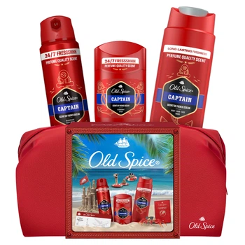 Подарочный набор Old Spice Captain Аэрозольный дезодорант 150 мл +