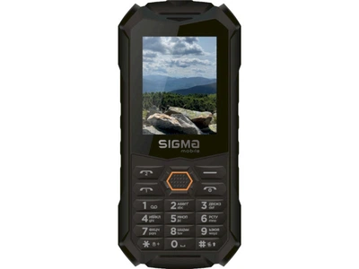 Мобільний телефон Sigma mobile X-treme PV68 Black-orange