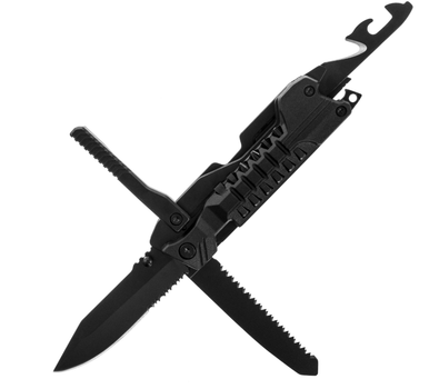 Мультитул Badger Outdoor Bolt 23 Инструментов Нейлоновая Кобура Черный BO-FKN-BLT