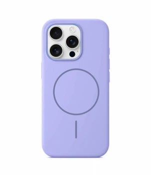 Чохол CaseFashion Silicone Slim Case with MagSafe для iPhone 16 Pro Max Violet