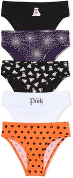 Набор женских трусиков Victoria's Secret PINK Halloween 5-Pack Cheeky Panties (M)