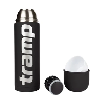 Термос туристический TRAMP Soft Touch 1 л UTRC-109 black (UTRC-109-black)