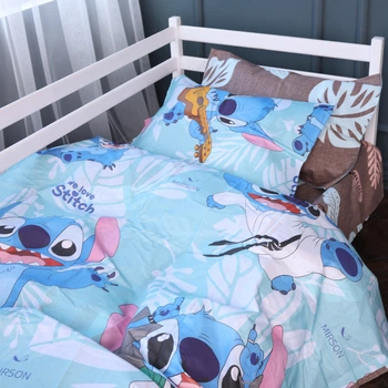 Комплект постільної білизни в ліжечко дитячий MirSon 110x140 см Kids Time 17-0857 Stitchpop Ranforce Elite (2200011718712)