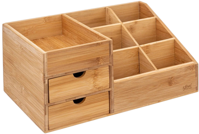 Organizer 5five Simply Smart bambusowy 3 szufladki (3560231557676)