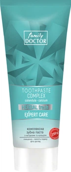 Комплексна зубна паста Family Doctor Herbal fresh 250 г(4823080004357)