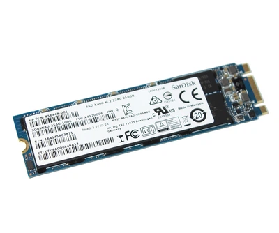 Накопитель SSD Sandisk m.2 sata 256Gb X400 (SD8SN8U-256G-1006) Б/у