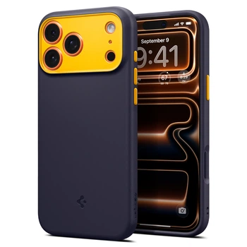 Чехол Spigen Nano Pop MagFit для iPhone 17 Pro Blueberry Navy (ACS10326)