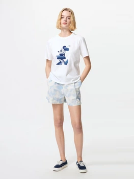 Джинсові шорти жіночі Uniqlo 292362469 S Блакитні (1159843461)