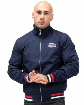 Бомбер чоловічий Lonsdale NEWDIGATE 117718-3524 S Navy/White/Red (4255581564106)