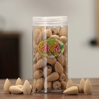 Ароматические конусы Жидкий Дым для подставок Backflow Османтус 80 конусов Благовония обратного потока