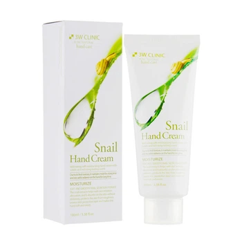 Крем для рук с муцином улитки 3W Clinic Snail Hand Cream