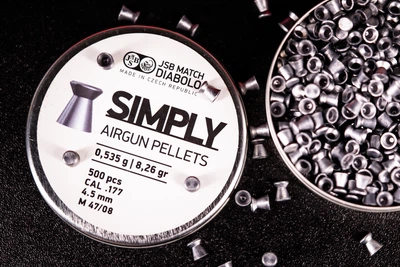 Кулі JSB Simply 4.50мм, 0.535г, 500шт