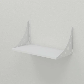 Полка настенная Ferrum-decor Ханди 2 240x500x240 металл Белый ДСП Белое 16 мм (FRD-102561)