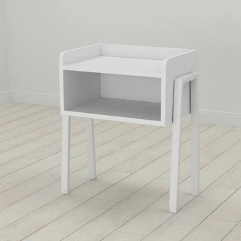 Тумба модульна Ferrum-decor Джузі 540x450x320 метал Білий ДСП Біле 16 мм (FRD-102975)