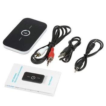 Универсальный Bluetooth ресивер аудио приемник передатчик звука Vikefon BT-B6 Черный