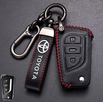 Чехол для ключа Toyota №2-3 кнопки. викидний