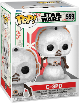 Figurka Funko Pop! Disney Star Wars Holiday C-3PO Bałwan 559 Bobble-Head (889698643351)