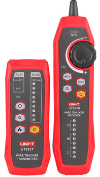 Мультиметр універсальний UNI-T UT683KIT пошуковик пар проводів (5901890074971)