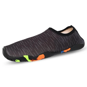 Тапочки для пляжу та коралів аквашузи аквасоки SP-Sport 002-13 розмір 42 Black-Multicolor