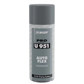 Антигравий аэрозольный HB Body Spray U951 Autoflex Серый 400 мл