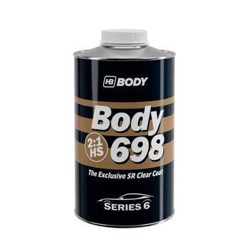 Лак глянцевый HB Body 698 Clear HS SR 2:1 1 л (без затвердителя)