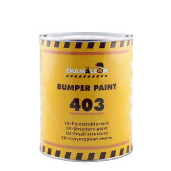 Краска для бампера структурная Chamaeleon Bumper Paint 403 Черная 1 л